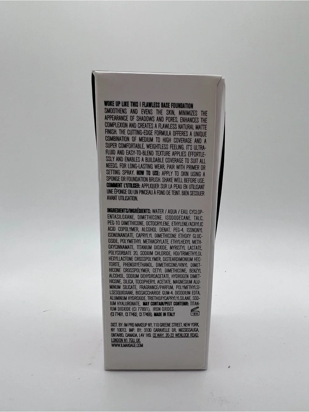 Il Makiage 115 Woke Up Like This Flawless Base Foundation Medium Shade